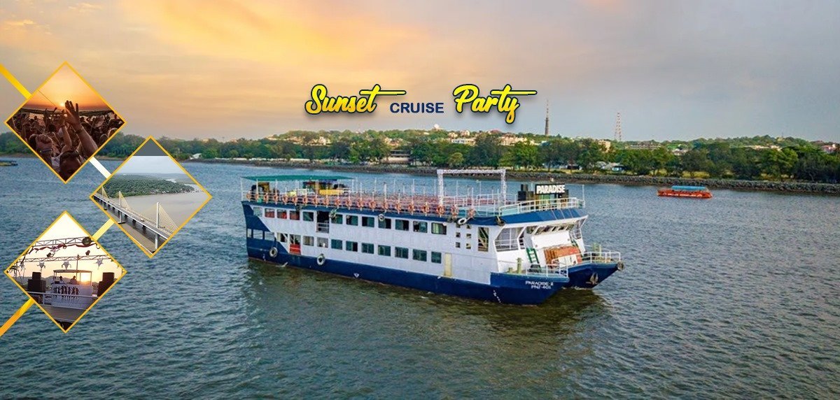 Sunset Cruise in Goa – Triple Deck Luxury Cruise on Mandovi River